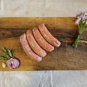 Varkens saucijsjes pittig gekruid